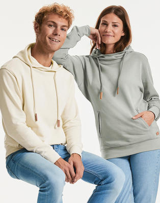Pure Organic High Collor Hooded Sweat