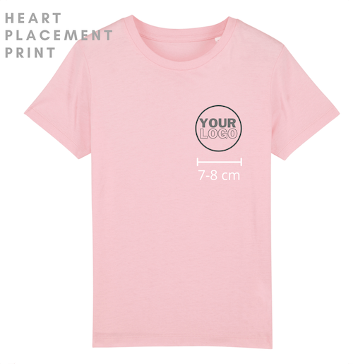 t shirt logo print size