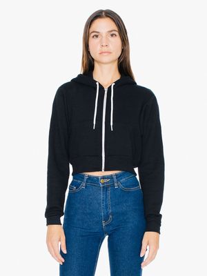 Women´s Flex Fleece Cropped Zip Hooded Sweatshirt