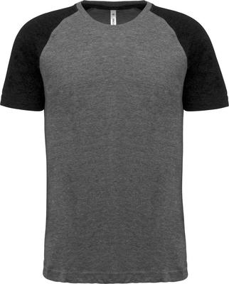 ADULT TWO-TONE SPORTS SHORT SLEEVE T-SHIRT