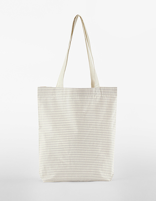 Striped Organic Cotton Tote