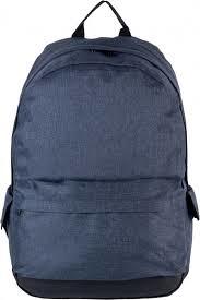 BACKPACK WITH IMITATION LEATHER TRIM