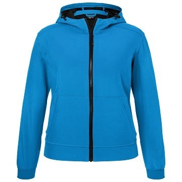Ladies` Hooded Softshell Jacket