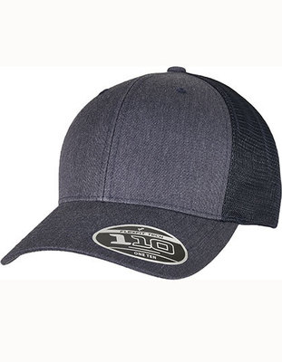 110 Flexfit Melange Trucker heather/navy one size