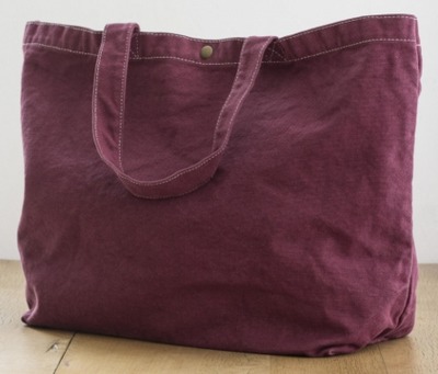 Large Canvas Shopper