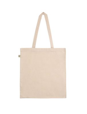 EARTHPOSITIVE® ORGANIC SHOPPER TOTE BAG - BLACK