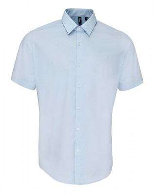 MEN’S SHORT SLEEVE SURPEME POPLIN SHIRT