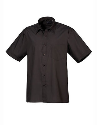MEN'S SHORT SLEEVE POPLIN SHIRT