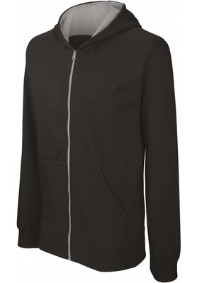 KIDS' FULL ZIP HOODED SWEATSHIRT
