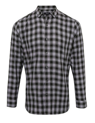 Mens Mulligan Check Cotton Long Sleeve Shirt