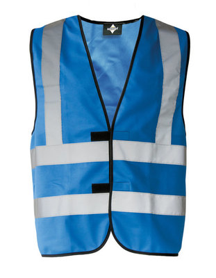 SAFETY / FUNCTIONAL VEST \"HANNOVER\" - FOUR REFLECTIVE STRIPES