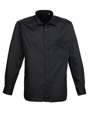 MEN'S LONG SLEEVE POPLIN SHIRT