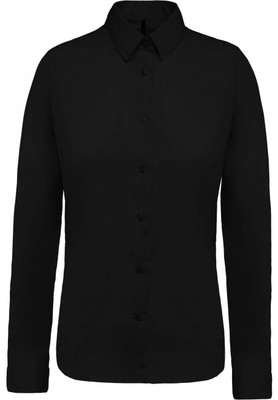 LADIES’ LONG SLEEVE POPLIN SHIRT