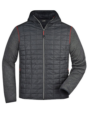 Men's Knitted Hybrid Jacket