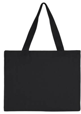 Canvas Wide Shopper with Fold LH