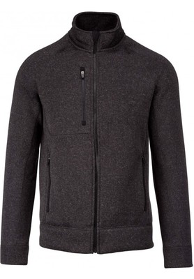 MEN'S FULL ZIP HEATHER JACKET