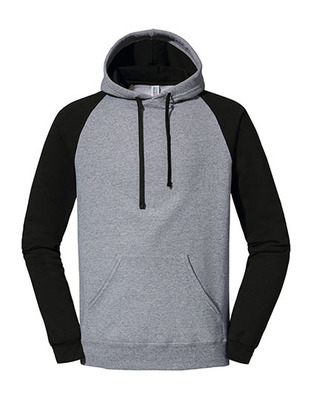 NuBlend Colour Block Raglan Hooded Sweatshirt