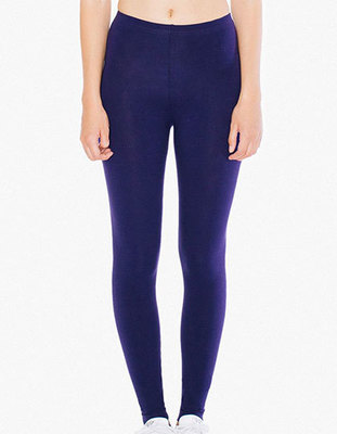 WOMEN'S COTTON SPANDEX JERSEY LEGGING - MERCHYOU