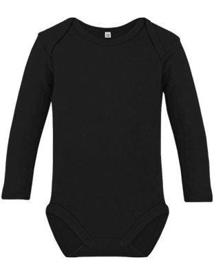 Organic Baby Bodysuit Long Sleeve Bailey 02