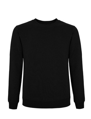 UNISEX STANDARD FITTED SWEATSHIRT - BLACK -XS