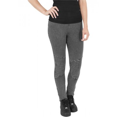 Ladies Denim Jersey Leggings darkgrey L