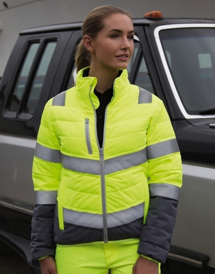 Womens Soft Padded Safety Jacket