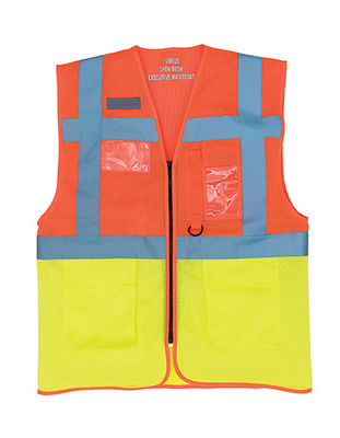 Hi Vis Top Cool Open Mesh Executive Waistcoat