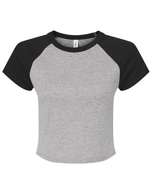 Women´s Micro Rib Raglan Baby Tee