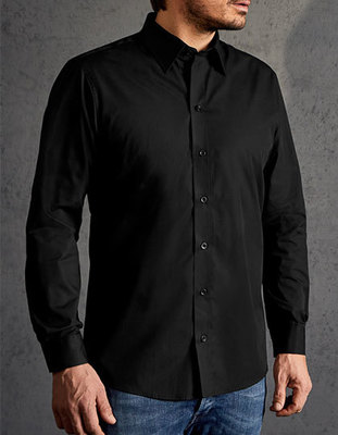 Men`s Poplin Shirt Long Sleeve