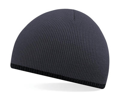 Two-Tone Pull-On Beanie