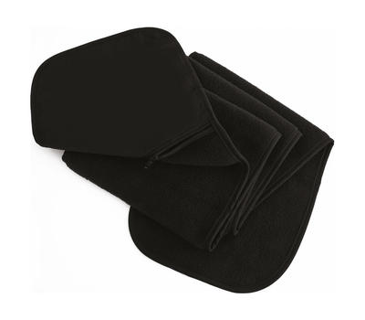 Zip-Pocket Fleece Scarf