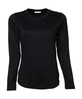 Ladies Long Sleeve Interlock Tee