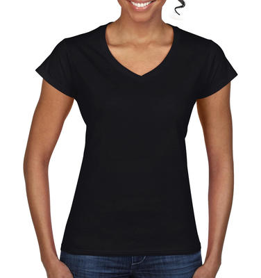 SOFTSTYLE® LADIES V-NECK T-SHIRT