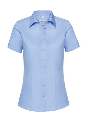 Ladies` Short Sleeve Tailored Coolmax® Shirt