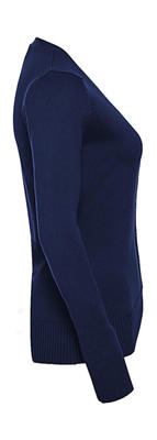 Ladies´ V-Neck Knitted Cardigan