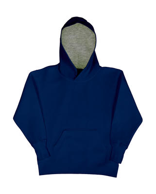 Kids` Contrast Hoodie
