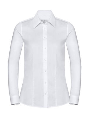 Ladies` Long Sleeve Tailored Coolmax® Shirt