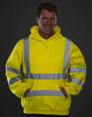 Hi Vis Pull-Over Hoodie