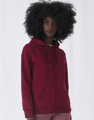 QUEEN Zipped Hood Jacket /Women