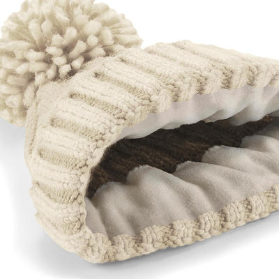 Cable Knit Melange Beanie