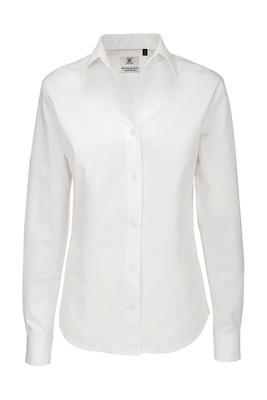 Ladies` Twill LS Shirt - SWT83
