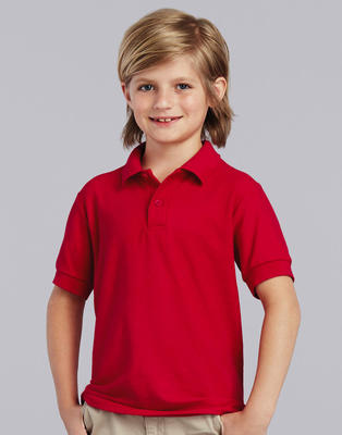 DryBlend® Youth Double Piqué Polo