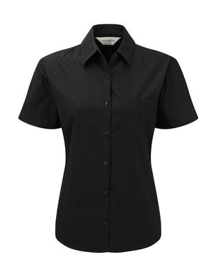 Baumwolle-Popelin Bluse