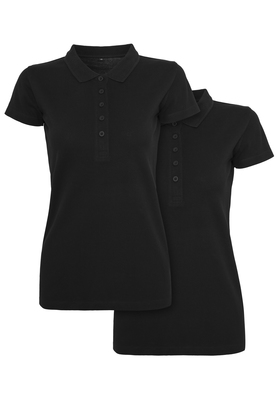 Ladies Polo 2-Pack white L
