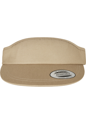 Flat Round Visor Cap black one size