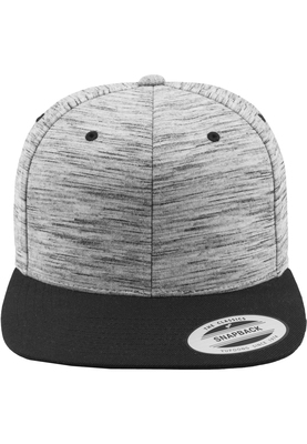Stripes Melange Crown Snapback