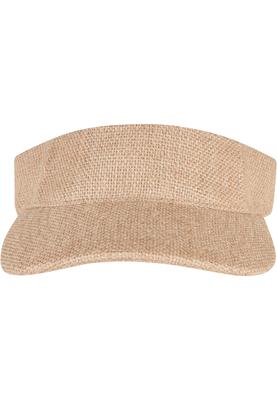 Bast Visor Cap black one size