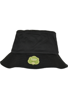 Organic Cotton Bucket Hat black one size