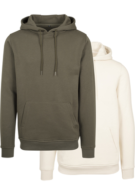 Heavy Hoody 2-Pack olive/sand 3XL
