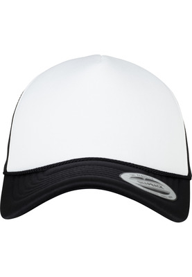 Foam Trucker Cap Curved Visor blk/wht/blk one size